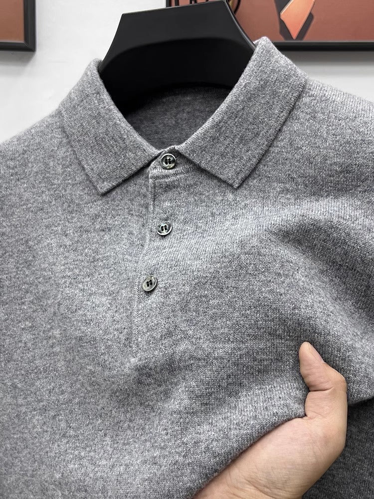 Men's business casual high-end cashmere sweater