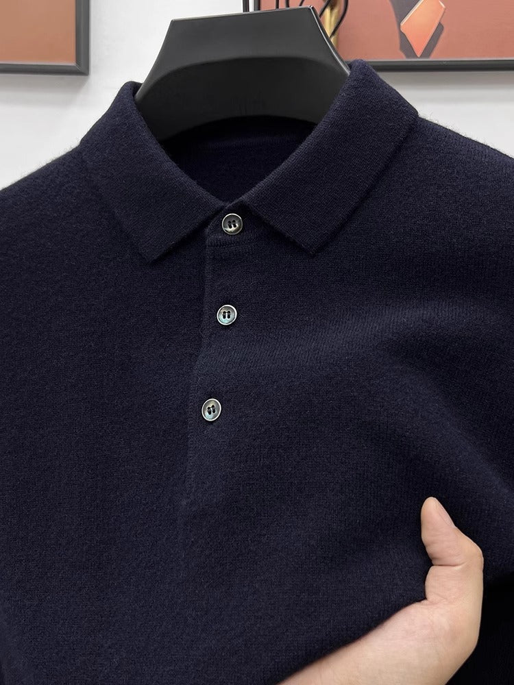 Men's business casual high-end cashmere sweater