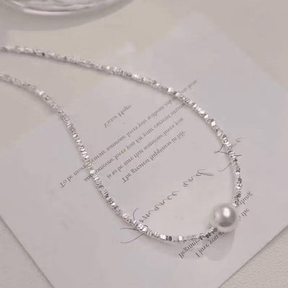 925 silver S925 silver necklace female elegant temperament clavicle chain