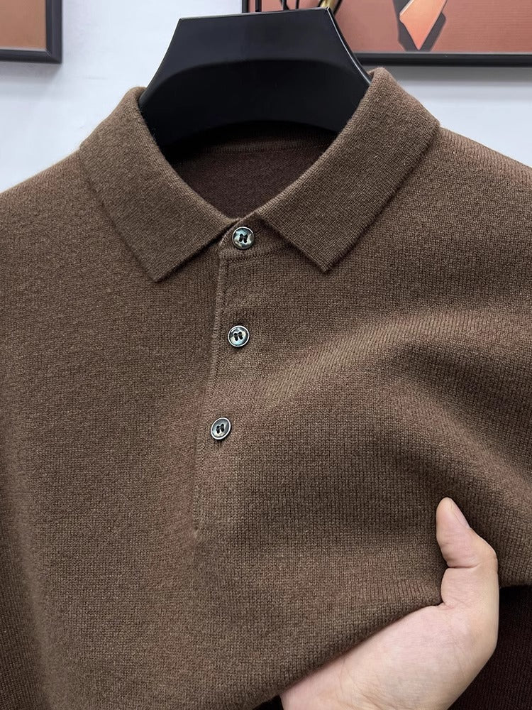 Men's business casual high-end cashmere sweater