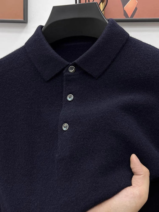 Men's business casual high-end cashmere sweater