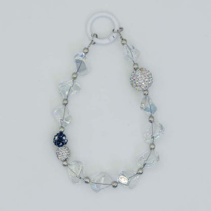 Creative Crystal & Diamond-encrusted Irregular-shaped Phone Charms for Women. These delicate and high-end adornments double as mobile phone case pendants and car keychains